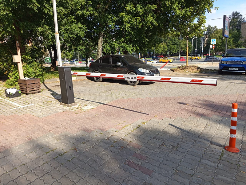 установка шлагбаума Дорхан